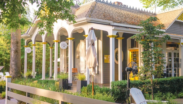 Brannan Cottage Inn, shown in the V. Sattui wine blog on the best places to stay in Napa Valley, or the best hotels in Napa