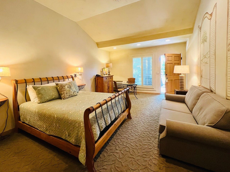 Petit Logis Inn, shown in the V. Sattui wine blog on the best places to stay in Napa Valley, or the best hotels in Napa