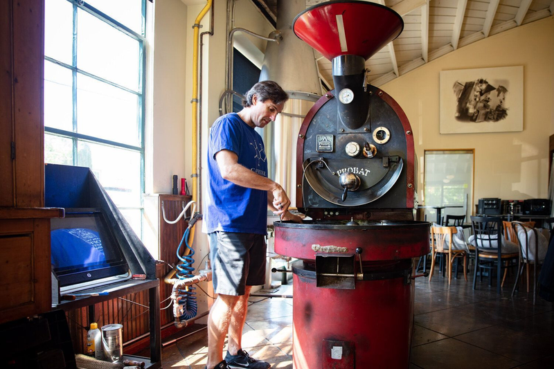 Napa Valley Roasting Company, as featured in the V. Sattui wine blog on a local’s guide to Napa in a day