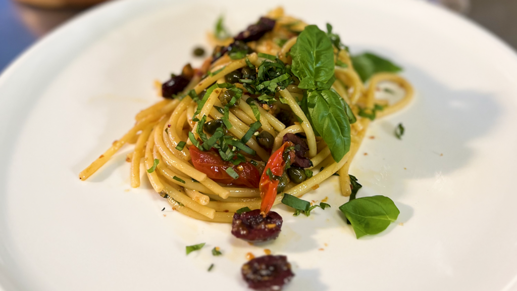 Pasta Puttanesca | V. Sattui Winery